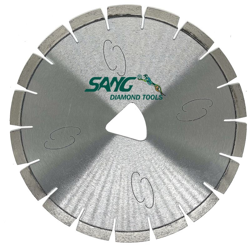 150 mm 6 polegadas de diamante de diamante CURTO DE MUSEFFIO DE LADE para concreto verde
