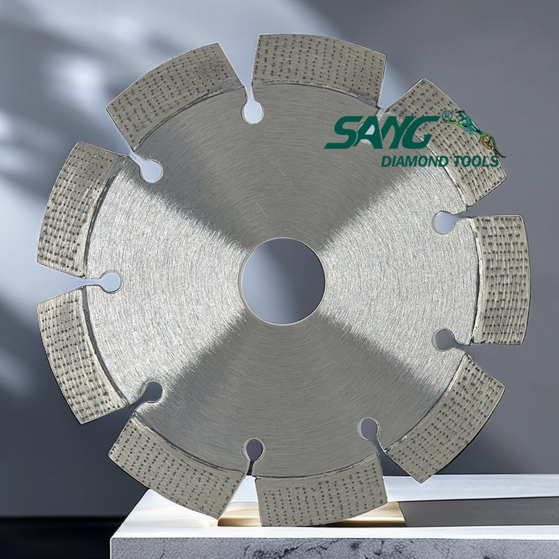 Arix segmento laser laser premium diamante lâmina para concreto, tijolo, bloco e alvenaria seca ou molhada