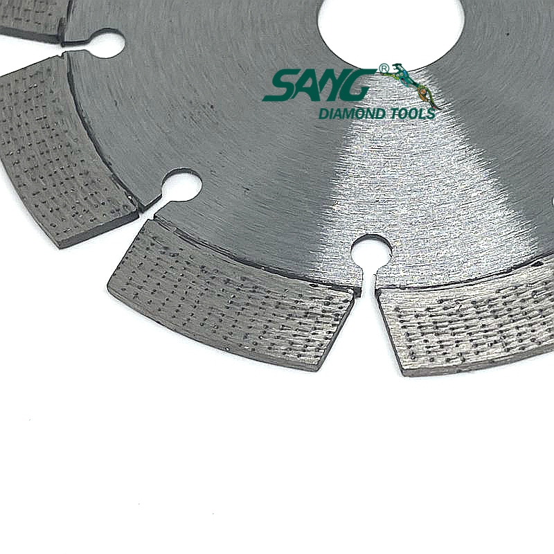 Arix segmento laser laser premium diamante lâmina para concreto, tijolo, bloco e alvenaria seca ou molhada