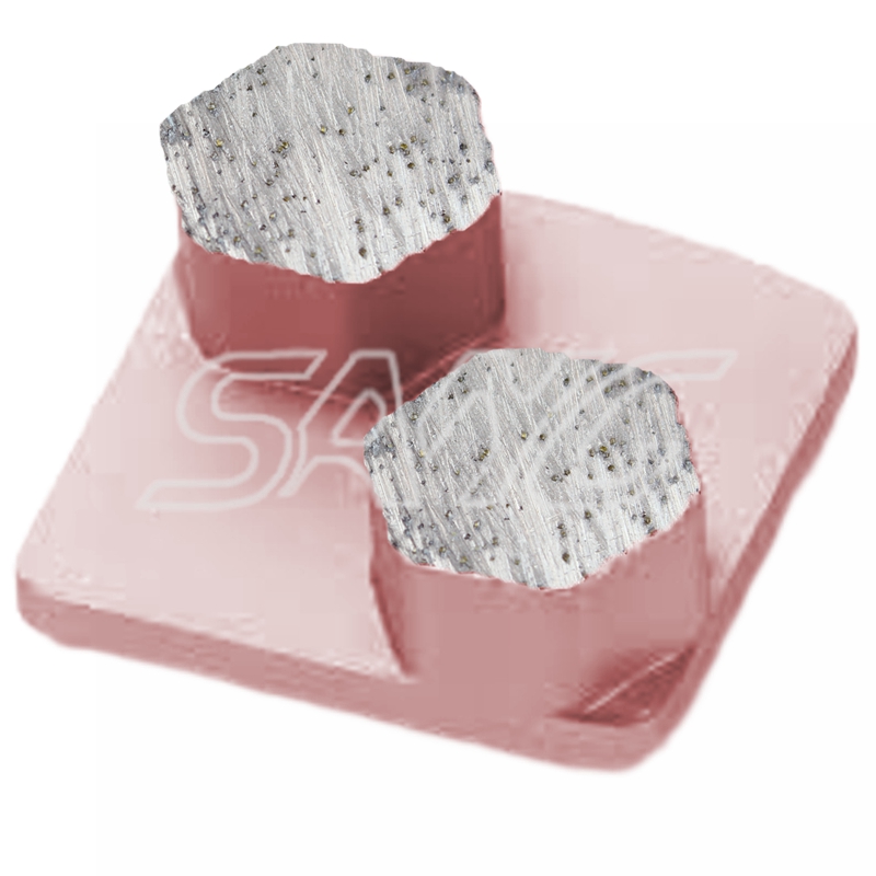 Redi Lock Diamond Concrete Polishing Pad ferramentas Sapatos de moagem de diamante para Husqvarn Floor Grinder Machine
