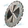 Laser soldado 350 mm de 14 polegadas Diamante Dish Cutting Disc para cortar concreto