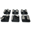 Husqvarna Redi Lock Metal Bond Ferramentas de concreto segmentos de diamante com 2 barras de segmento