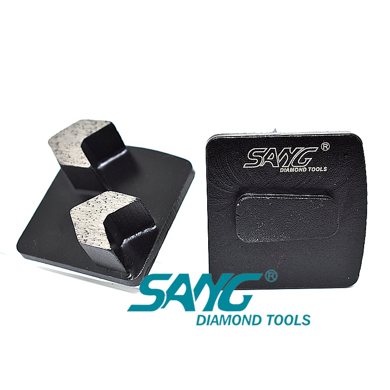 Redi Redi Lock segmento Sapatos de moagem de diamante para husqvarna concreto moedor de piso