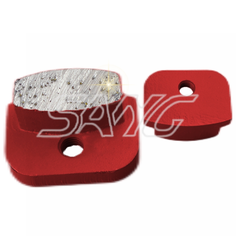 Premium Quality NewGrind Diamond Tools Sapatos de moagem de concreto para moedor de rinoceronte