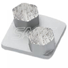 Redi Lock Diamond Concrete Polishing Pad ferramentas Sapatos de moagem de diamante para Husqvarn Floor Grinder Machine