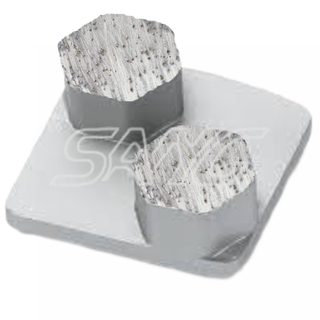 Redi Lock Diamond Concrete Polishing Pad ferramentas Sapatos de moagem de diamante para Husqvarn Floor Grinder Machine