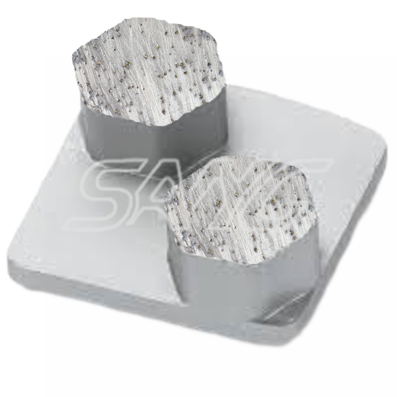 Redi Lock Diamond Concrete Polishing Pad ferramentas Sapatos de moagem de diamante para Husqvarn Floor Grinder Machine
