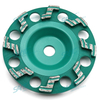 150 mm 6 polegadas Z SHEAD segmentos de diamante Abrasivo Bloco atacadale Diamante Roda de xícara para concreto
