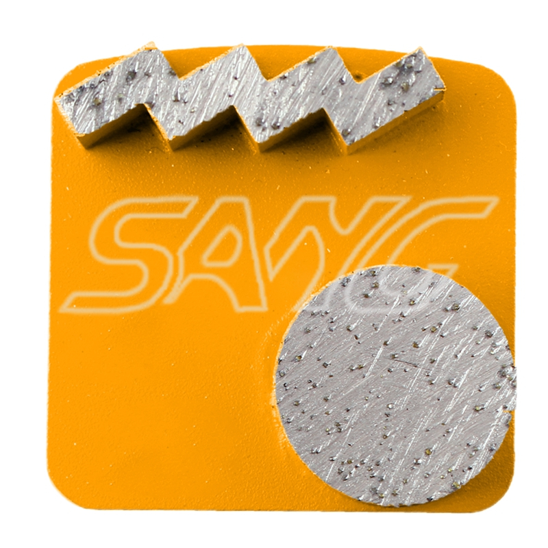 Redi Lock Medium Diamond Moafing Tools com segmentos duplos disco abrasivo
