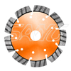 Tuck Point Diamond Blade de 6 mm de espessura segmento de diamante Corte de diamante SERW LATER DISC