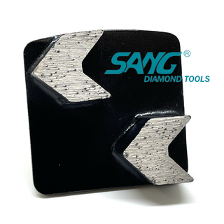 Redi Redi Lock segmento Sapatos de moagem de diamante para husqvarna concreto moedor de piso