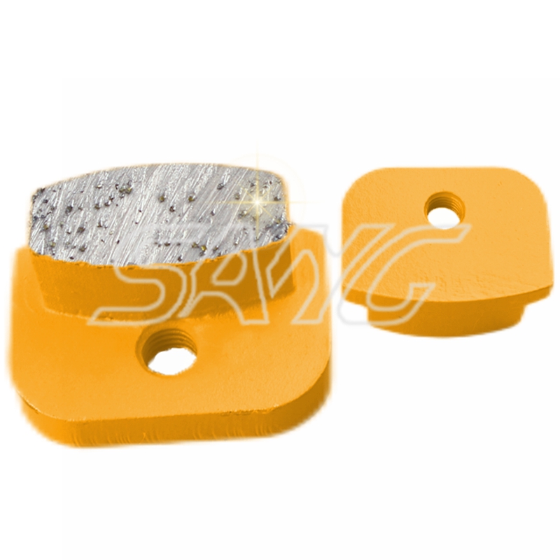 Premium Quality NewGrind Diamond Tools Sapatos de moagem de concreto para moedor de rinoceronte
