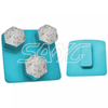 Factory personalizada por atacado Redi Lock Metal Bond Shoping Shoes para piso de concreto