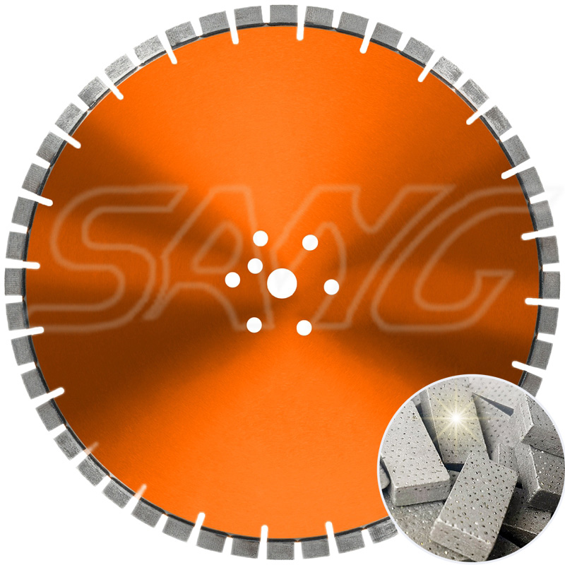Ferramentas de corte de diamante de padrão de matriz de 800 mm