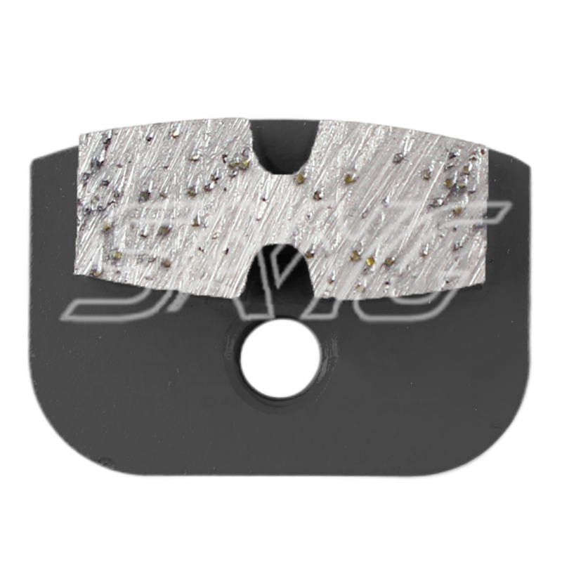 Segmentos de moagem de metal de diamante newgrind para moedor de rinoceronte