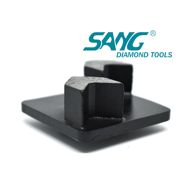 Redi Redi Lock segmento Sapatos de moagem de diamante para husqvarna concreto moedor de piso