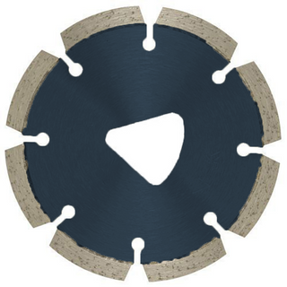 Furro do triângulo 6 '150mm de entrada precoce de diamante de diamante de concreto lâminas