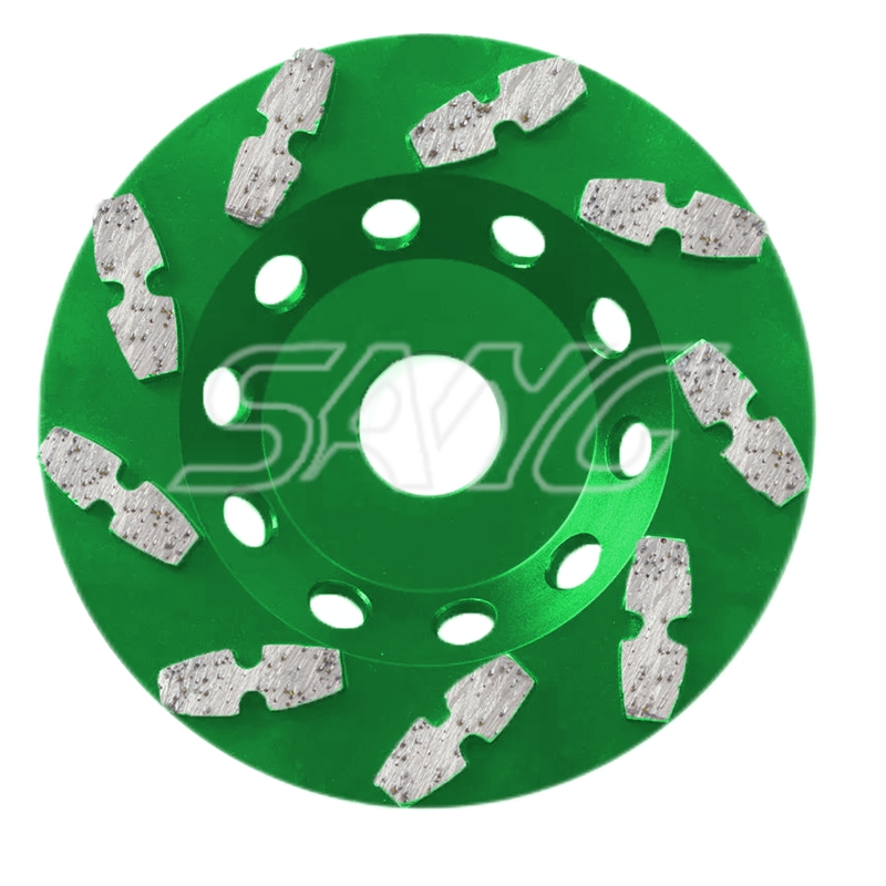 Ferramentas de moagem de diamante Roda de moagem de copo de diamante para polir ou moedor