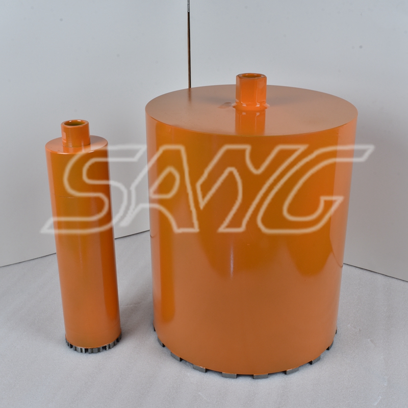 Hot Sell Diamond Diamond Wet Core Drilling Bits para construção