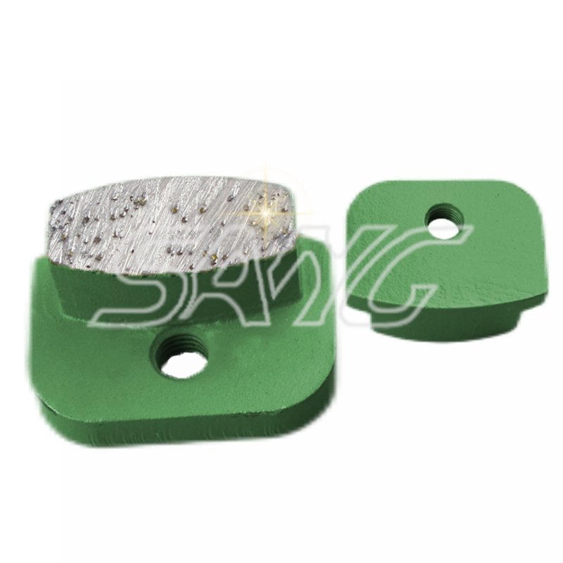 Premium Quality NewGrind Diamond Tools Sapatos de moagem de concreto para moedor de rinoceronte