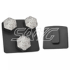 Factory personalizada por atacado Redi Lock Metal Bond Shoping Shoes para piso de concreto