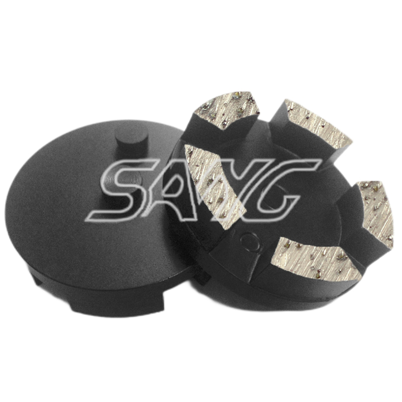 ferramentas de diamante de metal sti ferramentas de moagem de diamante com apoio de postagem dupla