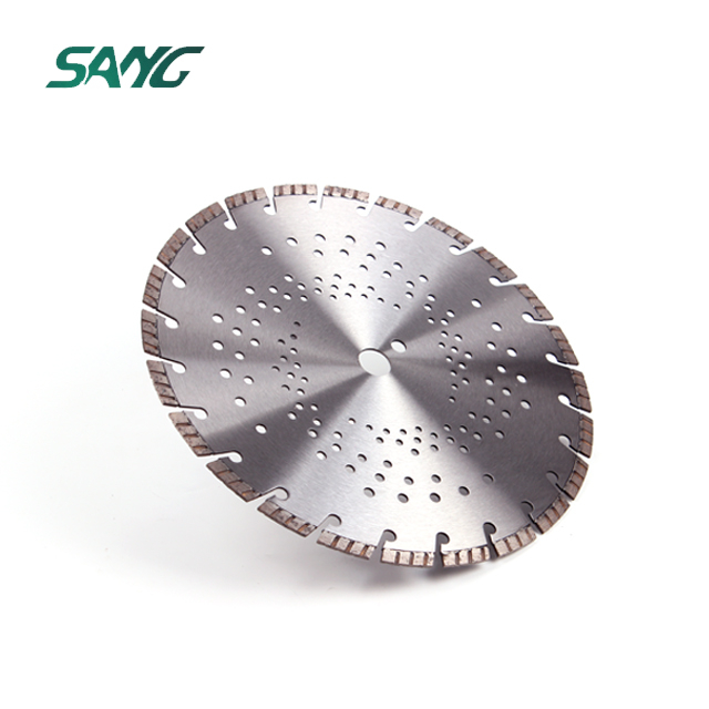 fábrica venda direta de 14 polegadas Diamante Turbo Segmentado Blade para cortar concreto armado