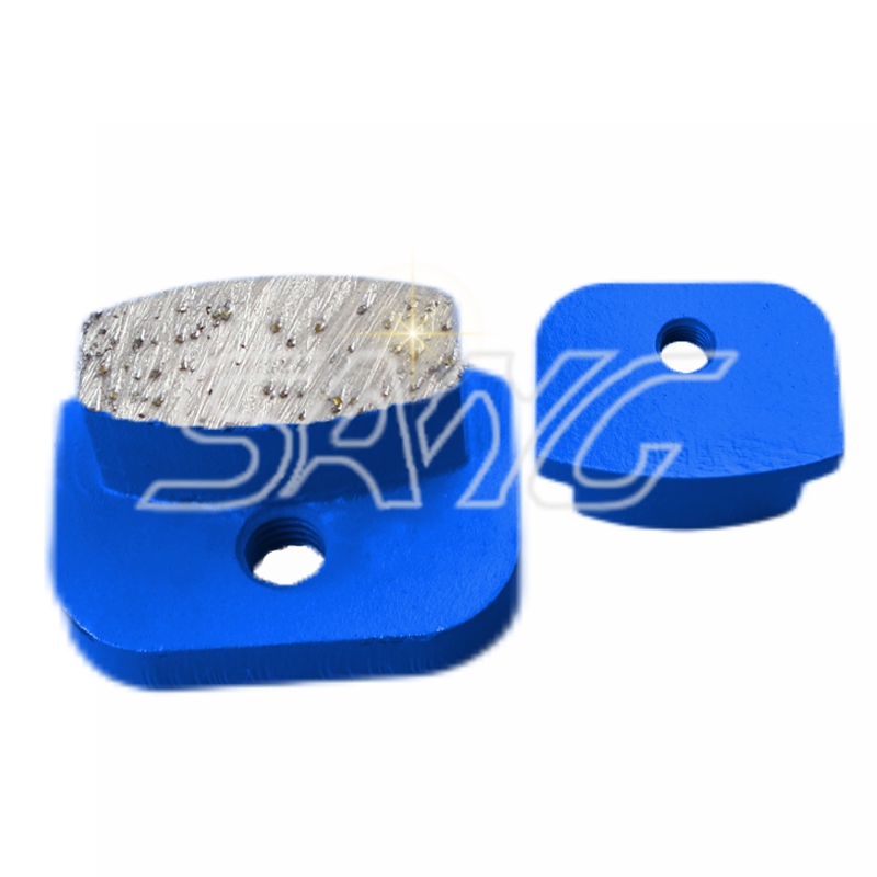 Premium Quality NewGrind Diamond Tools Sapatos de moagem de concreto para moedor de rinoceronte