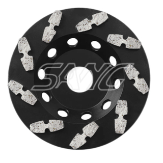 Ferramentas de moagem de diamante Roda de moagem de copo de diamante para polir ou moedor