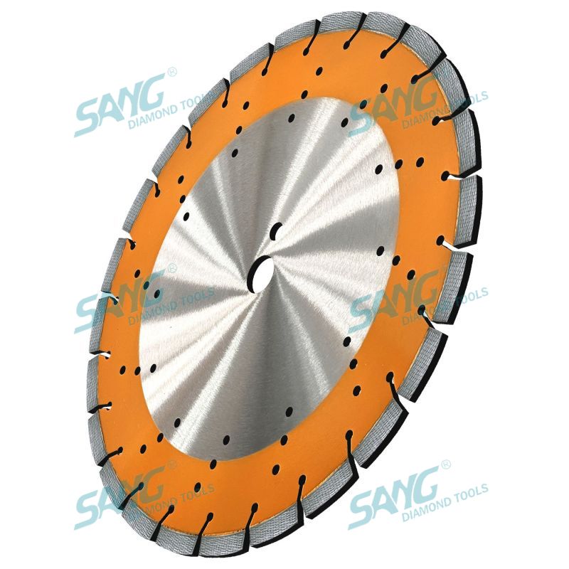 qualidade premium de 350 mm de 14 polegadas de soldagem a laser Arix Diamond Cutting Disc para cortar concreto