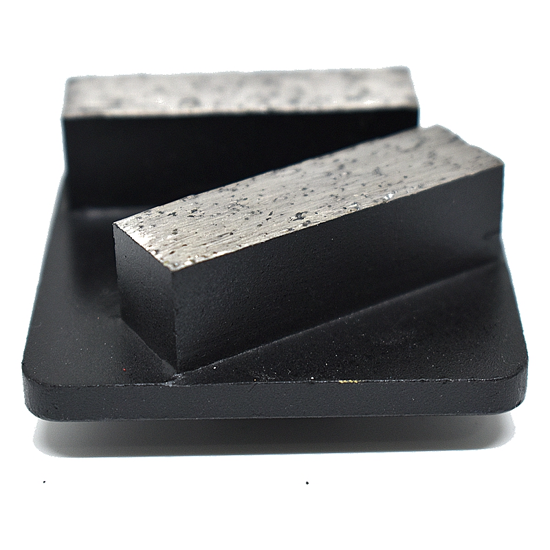 Husqvarna Redi Lock Metal Bond Ferramentas de concreto segmentos de diamante com 2 barras de segmento