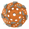 segmentos premium de roda de copo de diamante premium para remoção de material epóxi de concreto