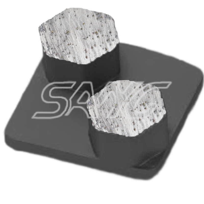 Redi Lock Diamond Concrete Polishing Pad ferramentas Sapatos de moagem de diamante para Husqvarn Floor Grinder Machine