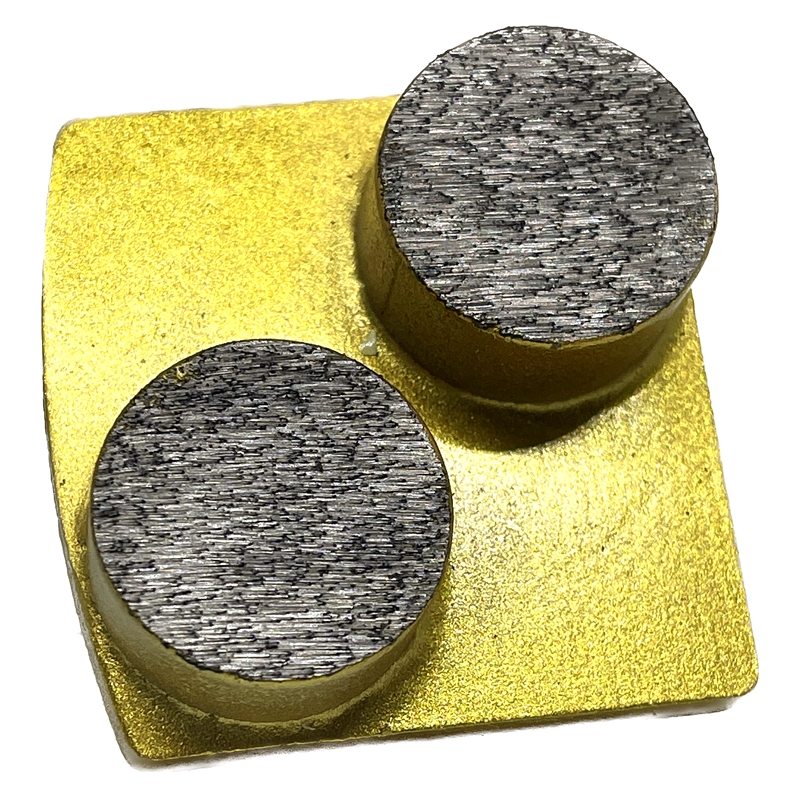 Segmentos de moagem de piso de concreto de diamante segmentos de ligação metálica