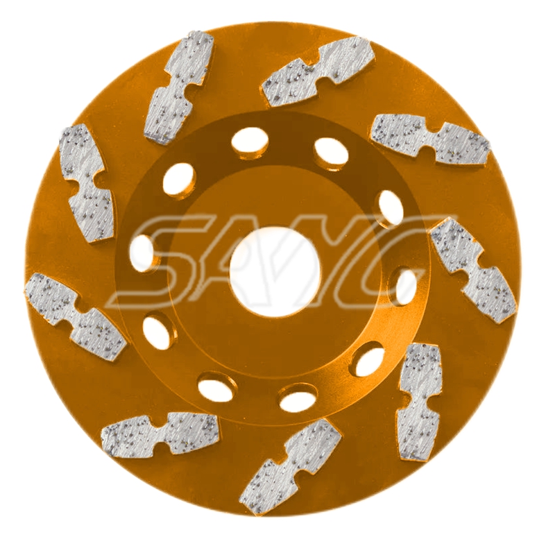 Ferramentas de moagem de diamante Roda de moagem de copo de diamante para polir ou moedor