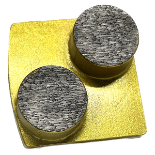 Segmentos de moagem de piso de concreto de diamante segmentos de ligação metálica
