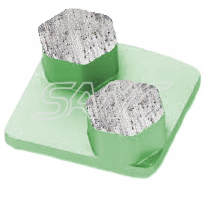 Redi Lock Diamond Concrete Polishing Pad ferramentas Sapatos de moagem de diamante para Husqvarn Floor Grinder Machine