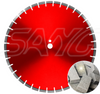 Arix Laser Solded Diamond Concrete Saw Blade para máquina de corte de concreto