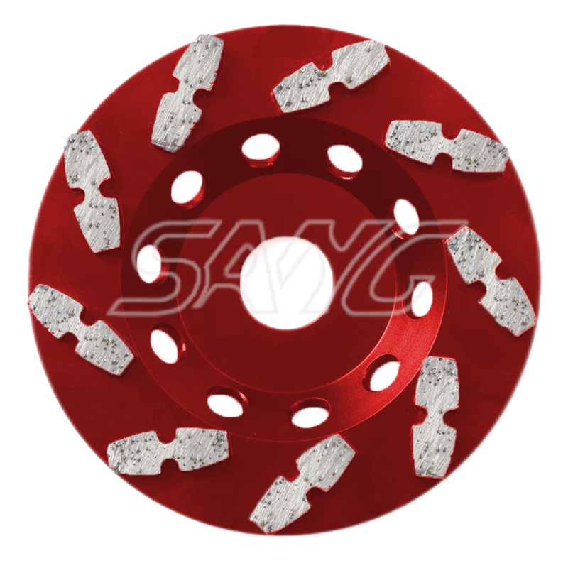 Ferramentas de moagem de diamante Roda de moagem de copo de diamante para polir ou moedor