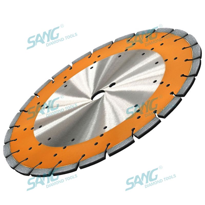 qualidade premium de 350 mm de 14 polegadas de soldagem a laser Arix Diamond Cutting Disc para cortar concreto