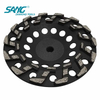 7 polegadas de 180 mm s roda de copo de diamante segmentada para moagem agressiva de concreto
